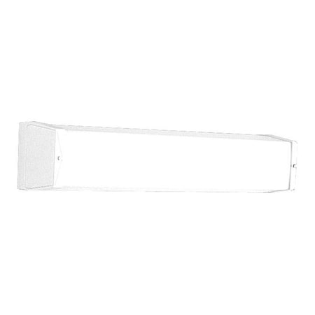 Progress Lighting 1-Light Fluorescent Bath Light, 17 W, White P7128-30EB