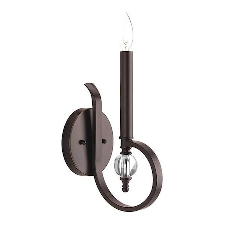 Progress Lighting Esteem 1-Light Wall Sconce, 60 W, Antique Bronze P7174-20