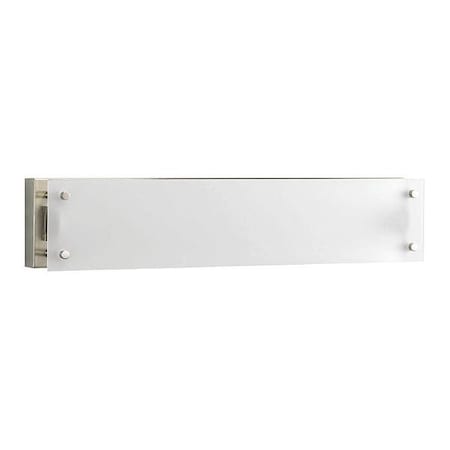 Progress Lighting 1-Light Fluorescent Bath Bracket, 17 W, Brushed Nickel P7211-09EB