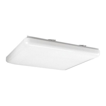 Progress Lighting Acrylic Square 1-Light Close-to-Ceiling, 32 W, White P7380-30