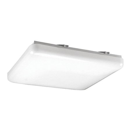 Progress Lighting Acrylic Square 3-Light Close-to-Ceiling, 13 W, White P7381-30