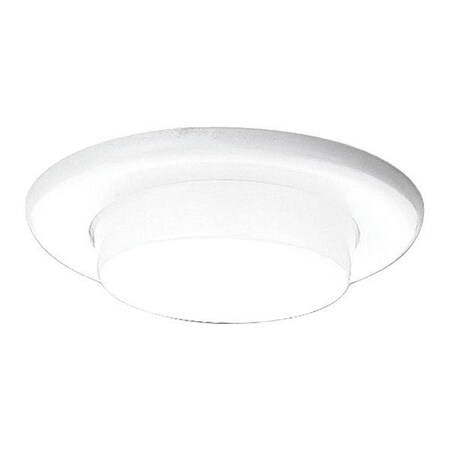 Progress Lighting Recessed 6" Shallow Drop Opal Shower Trim, White P8010-60