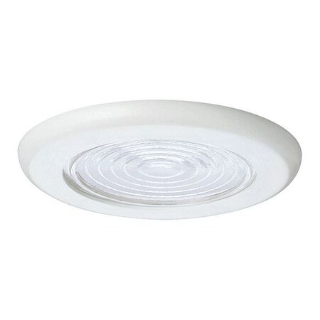 Progress Lighting Recessed Trim 6" Fresnel Shower Light IC & Non-IC, White P8011-60