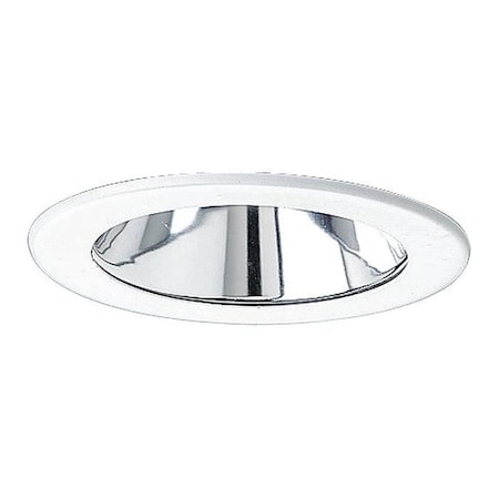 Progress Lighting Recessed 4" Cone Trim, Clear Alzak P8056-21