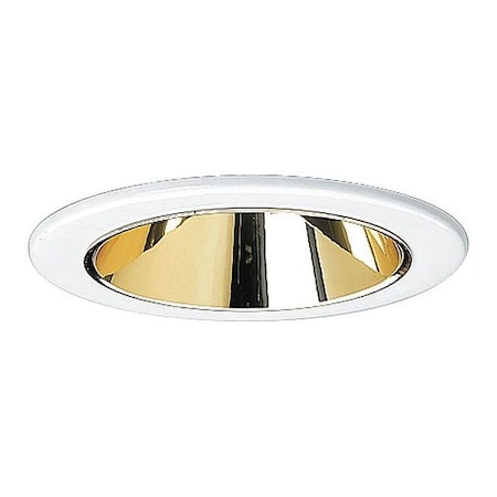 Progress Lighting Recessed Cone Trim, Gold Alzak P8043-22