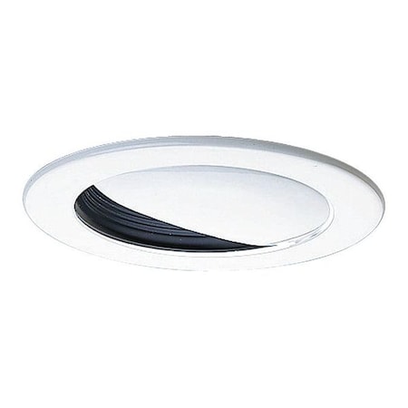 Progress Lighting Recessed Wall Washer Trim, Black P8045-31