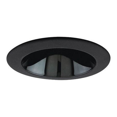 Progress Lighting Recessed 4" Cone Trim, Black Alzak P8049-31