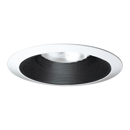Progress Lighting Recessed 6" Open Baffle Trim, Black P8075-31