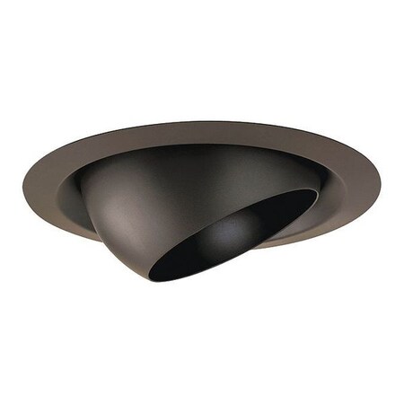 Progress Lighting Recessed 6" Eyeball Trim, 75 W, Antique Bronze P8076-20
