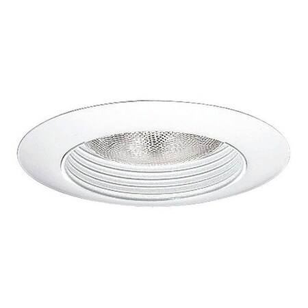 Progress Lighting Recessed 6" Step Baffle Splay Trim, White P8082-28