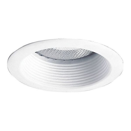 Progress Lighting Recessed 5" Deep Baffle Trim, 75 W, White P8175-28