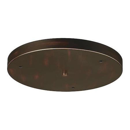 Progress Lighting Round Canopy Pendant Accessory Antique Bronze