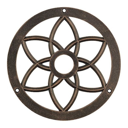 Progress Lighting Resort Decorative Grill for 8.5" Wall Lantern, Aged Copper P8789-122