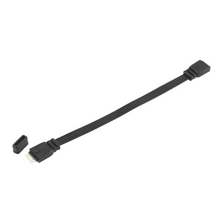 Progress Lighting Hide-a-Lite 4 2" Connector Cord for LED Tape, Black P8747-31