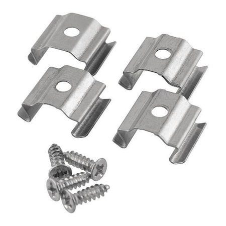 Progress Lighting Hide-a-Lite 4 Mounting Clips for LED Tape Sections P8752-01