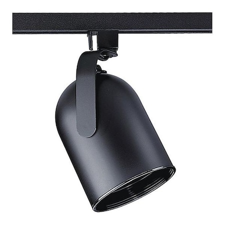 Progress Lighting Track 1-Light Track Head, 75 W, Black P9204-31