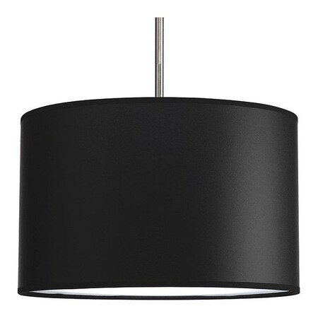 Progress Lighting Markor 16" Drum Shade, Black Parchment P8822-01