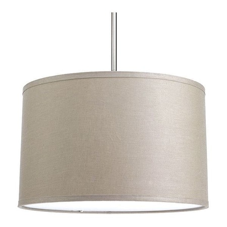 Progress Lighting Markor 16" Drum Shade, Khaki P8829-56