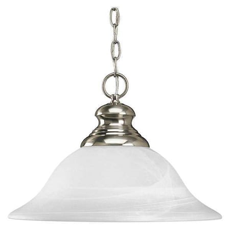 Progress Lighting Bedford 1-Light Pendant, 150 W, Brushed Nickel P5090-09