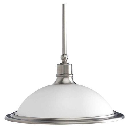 Progress Lighting Madison 1-Light Pendant, 150 W, Brushed Nickel P5079-09