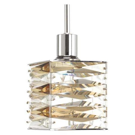Progress Lighting The Pointe 1-Light Mini-Pendant, 100 W, Polished Chrome P5043-15