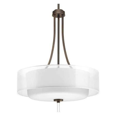 Progress Lighting Invite 4-Light Pendant (20"), 100 W, Antique Bronze P5047-20