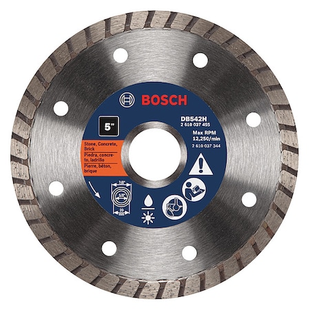 Bosch Dia Blade GenPurpose Premium 5In Turbo DB542H