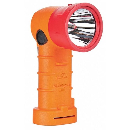 Foxfury Orange No Led Industrial Handheld Flashlight, 600 lm 380-BT3-OR