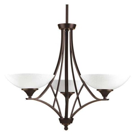 Progress Lighting Prosper 3-Light Chandelier, 60 W, Antique Bronze P4701-20