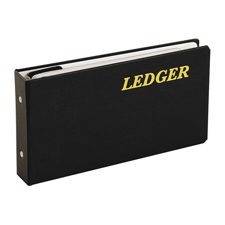 Adams Business Forms 6 Ring Ledger Binder, Black ARB59LB