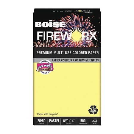 Boise Colored Paper, Crackling Canary, PK500 MP2204-CY