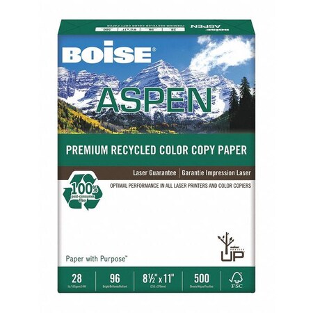 Boise Copy Paper, 28lb, White, PK500 ACC2811