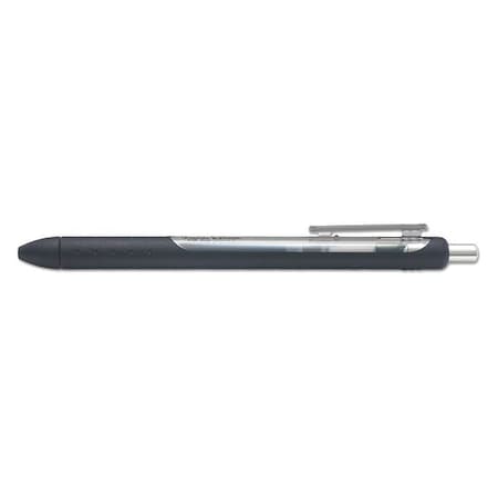 Paper Mate InkJoy Gel Pen, Retractable, Fine 0.5 mm, Black Ink, Black Barrel, PK12 1951720