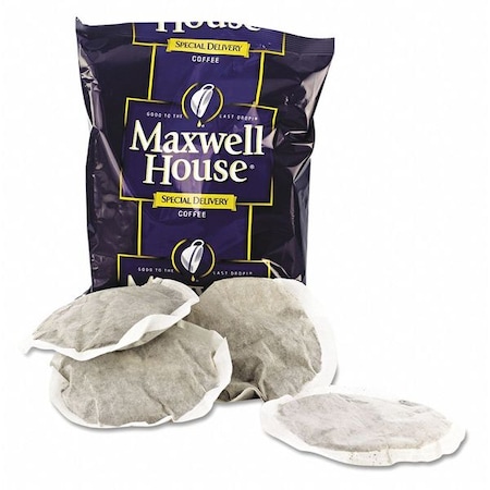 Maxwell House Coffee, Regular, Filter Pack, Caffeinated, Coffee, 1.2 oz, 42 PK 862400