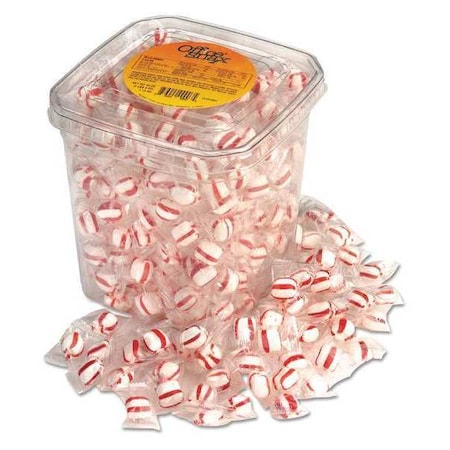 Office Snax 44oz. Tub, Peppermint Puffs 00042