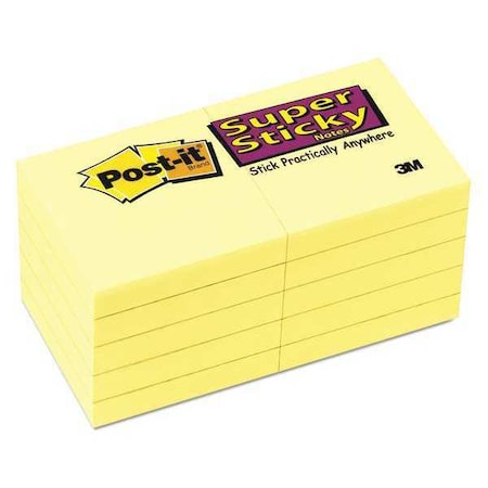 POST-IT Pad, Post-It, 2"X2", PK10 62210SSCY