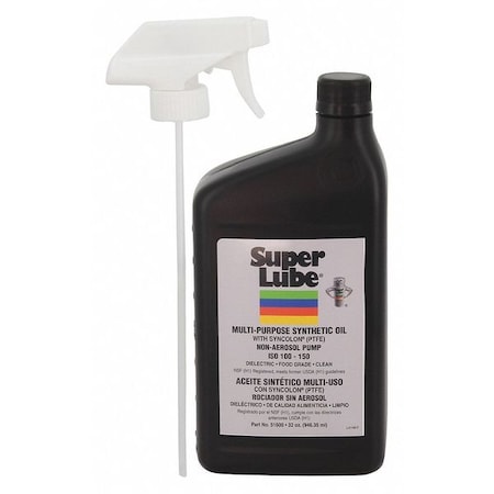 SUPER LUBE Multi-Purpose LubricantPump, 1 Qt. 51600