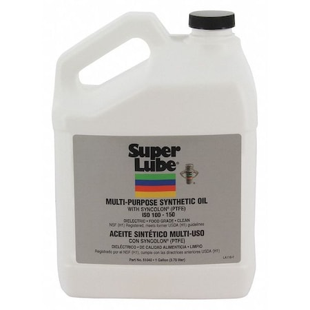 Super Lube 1 gal Jug, Hydraulic Oil, 118 ISO Viscosity, 85W SAE 51040