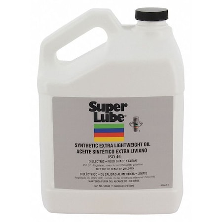 Super Lube 1 gal Jug, Hydraulic Oil, 46 ISO Viscosity, 75W SAE 53040