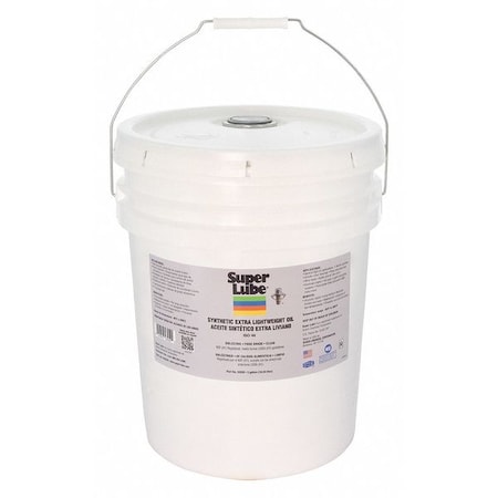 Super Lube 5 gal Pail, Hydraulic Oil, 46 ISO Viscosity, 75W SAE 53050