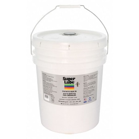 Super Lube 5 gal. Gear Oil Pail, 150 ISO Viscosity, 85W SAE, Translucent Clear 54105