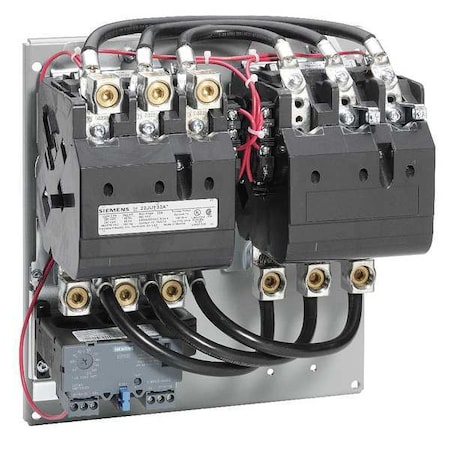 Siemens NEMA Magnetic Motor Starter, Reversing, 1NO, 120V AC, 3 P, Screw 22JUH32AF
