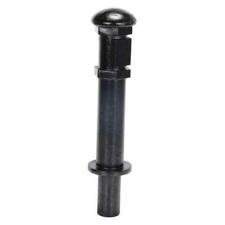 Vestil Ductile Iron Decorative Bollard, 28x7 BOL-CI-28-7