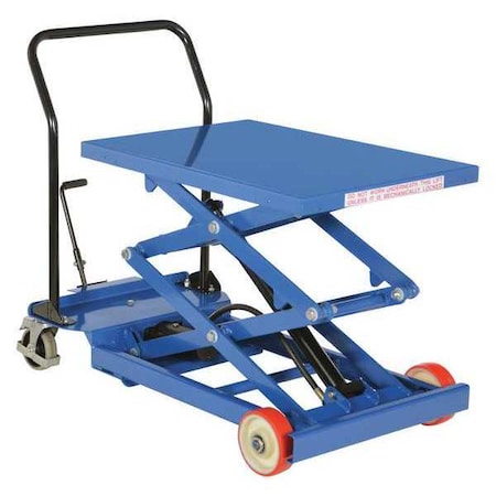 Vestil Premium Double Cart, 600 lb., 33x23.25 CART-600-D-FR