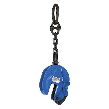Vestil Vertical Plate Clamp With Chain, 4000 lb. CPC-40