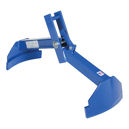 Vestil Drum Clutcher, 55 gal., Steel Drum, 1K DCL-1000