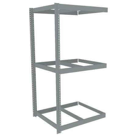 Tennsco Boltless Shelving, Add-On, 42x36, 3 Shelf ZLC7-4236A-3