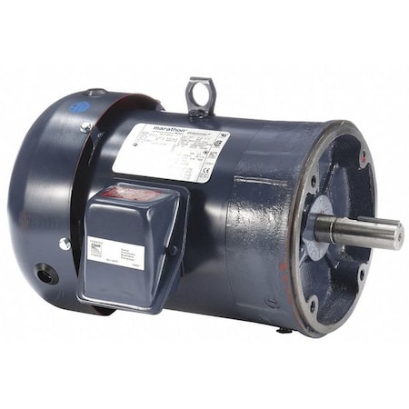 Marathon Three-Phase General Purpose Motor, 5 HP, 184TC Frame, 230/460V AC Voltage, 1765 rpm Nameplate RPM 184TTFBD6029