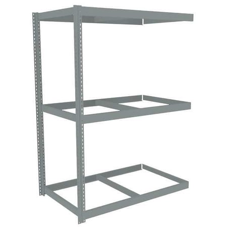 Tennsco Boltless Shelving, Add-On, 60x30, 3 Shelf ZLC7-6030A-3