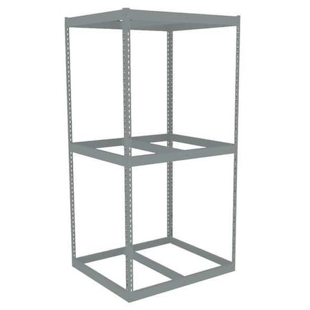 Tennsco Boltless Shelving Unit, 30-5/8"D x 42-5/8"W x 84"H, 3 Shelves, Steel ZLE7-4230S-3